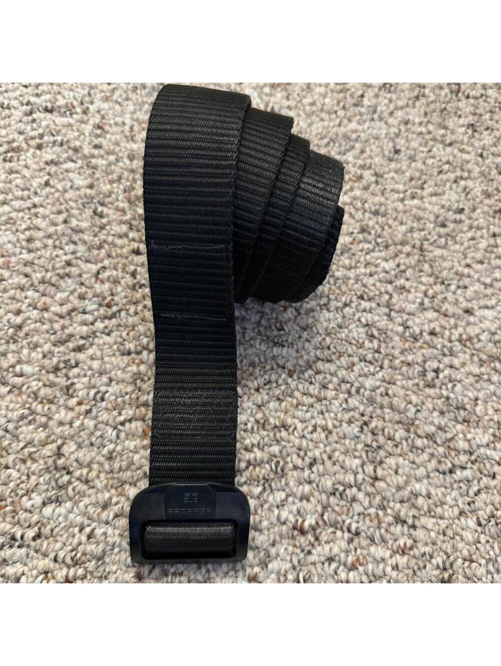 Propper black tactical belt w/black buckle
